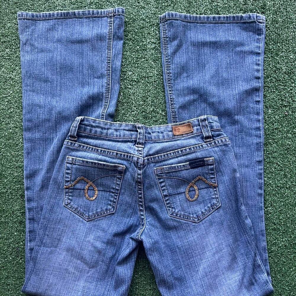 y2k vtg refuge low rise bootcut jeans